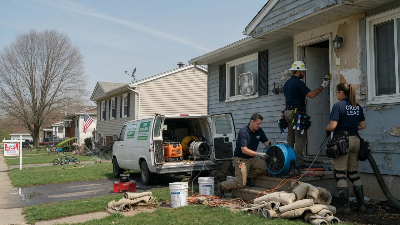 Flood Cleanup in Piqua, OH near me